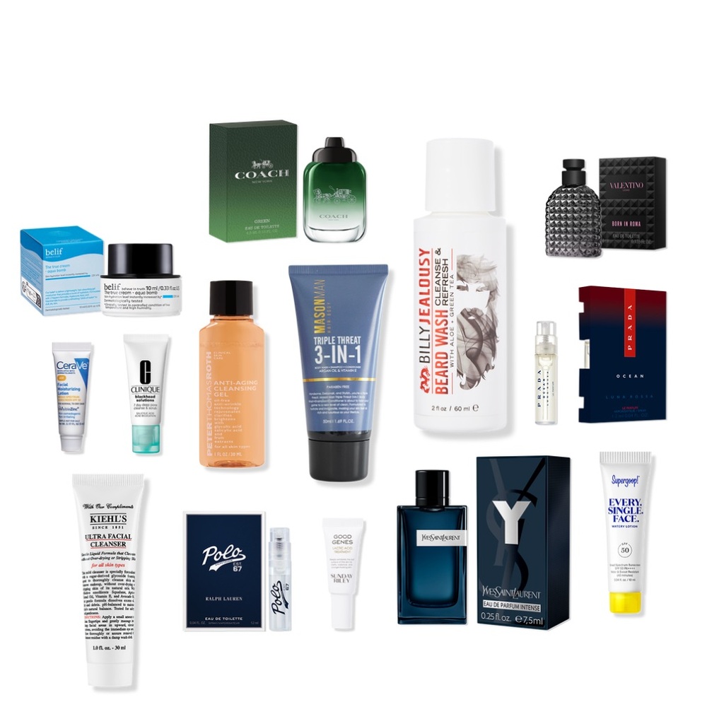 Travel/Sample Size Set “Masculine” Scents/Products